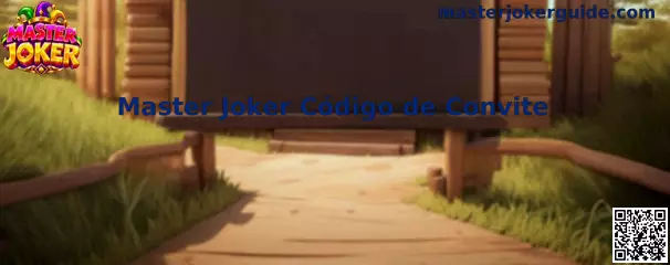 Ilustração sobre o código de convite Master Joker