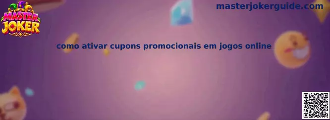Ativar cupons em jogos