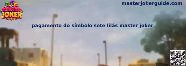 Pagamento do Símbolo Sete Lilás Master Joker