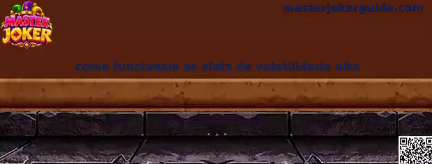 Slots de alta volatilidade